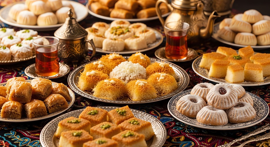 Nos desserts orientaux Nos desserts orientaux